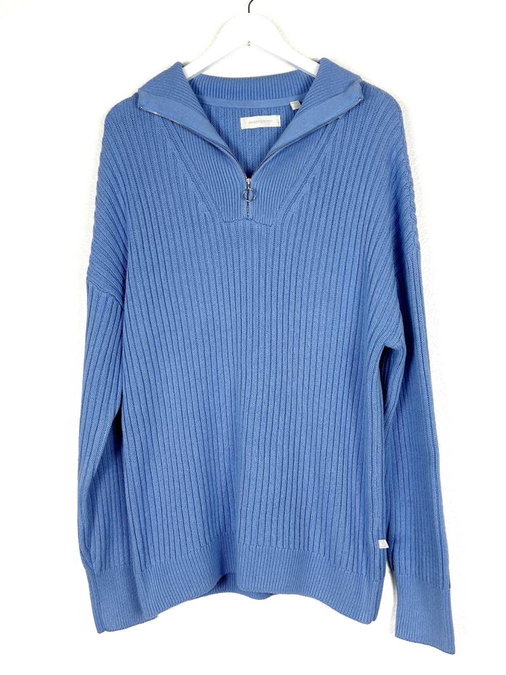 NWT Men’s Urban Outfitters Standard/Cloth chunky quarter zip sweater Y2K size M